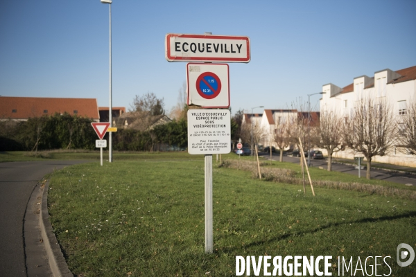 Panneau d'entrée de Ecquevilly