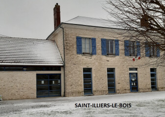 Panneau d'entrée de Saint-Illiers-le-Bois