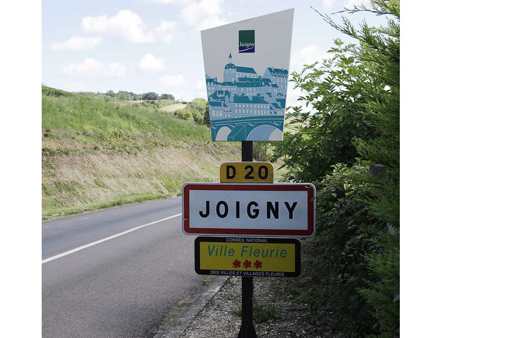 Panneau d'entrée de Jutigny