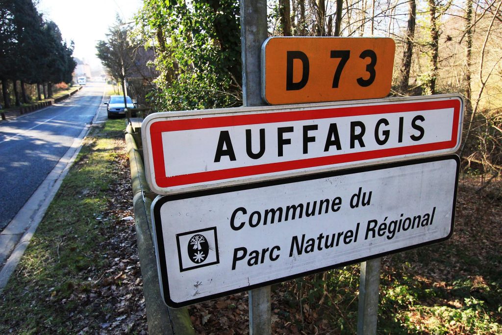 Panneau d'entrée de Auffargis