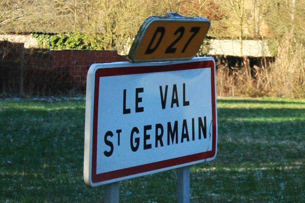 Panneau d'entrée de Le Val-Saint-Germain