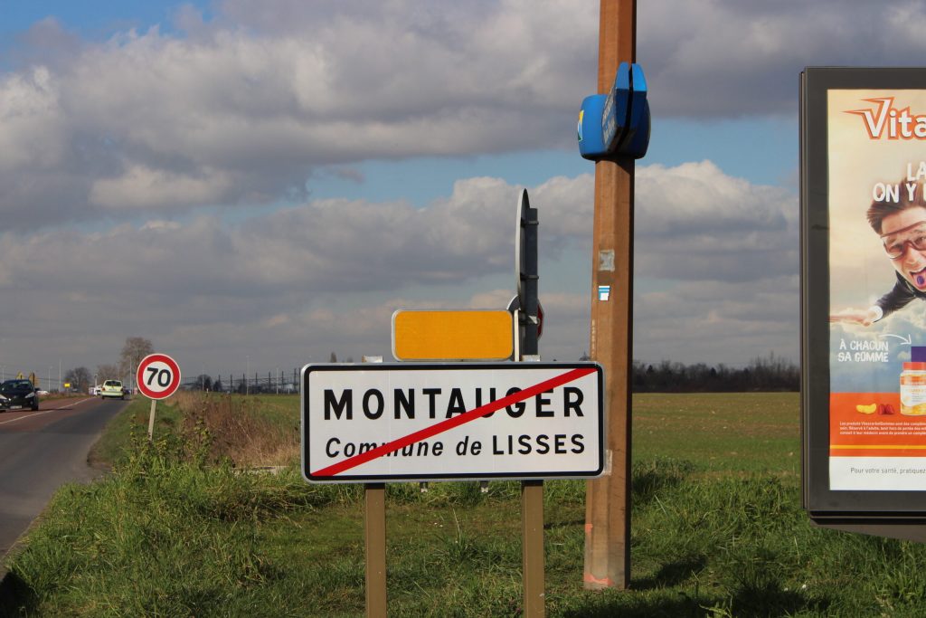 Panneau d'entrée de Lisses