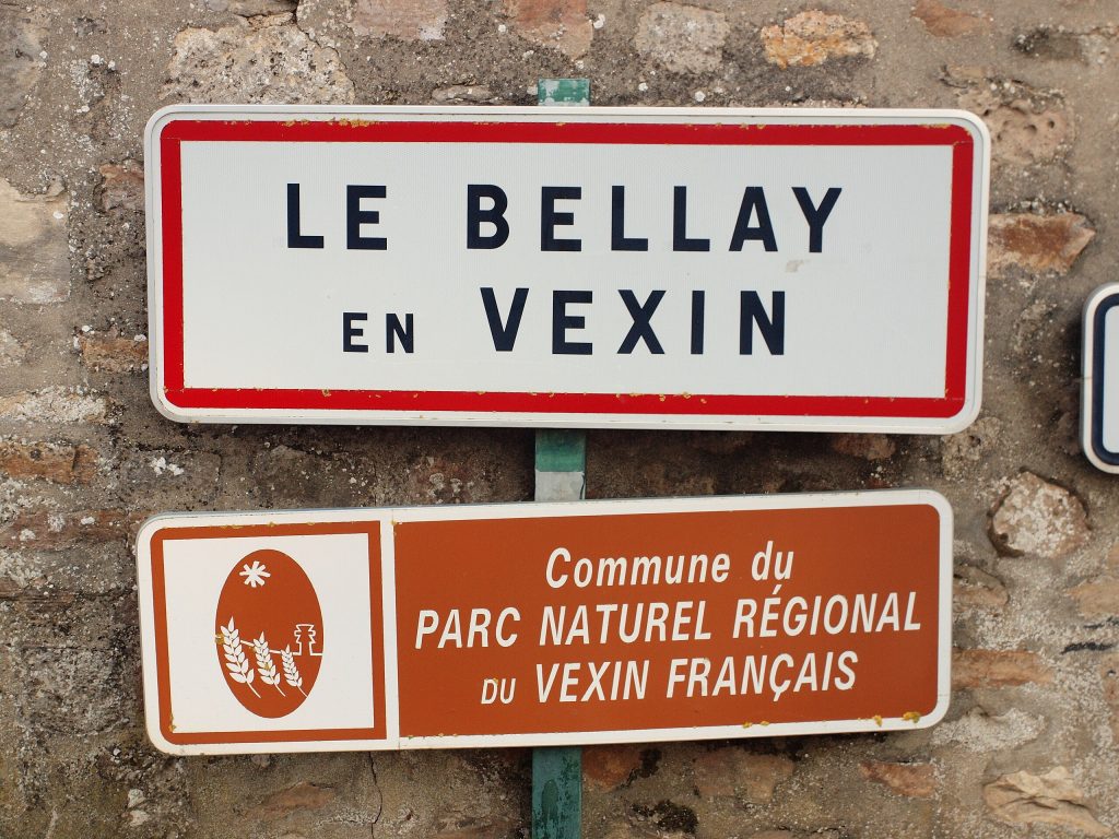 Panneau d'entrée de Le Bellay-en-Vexin