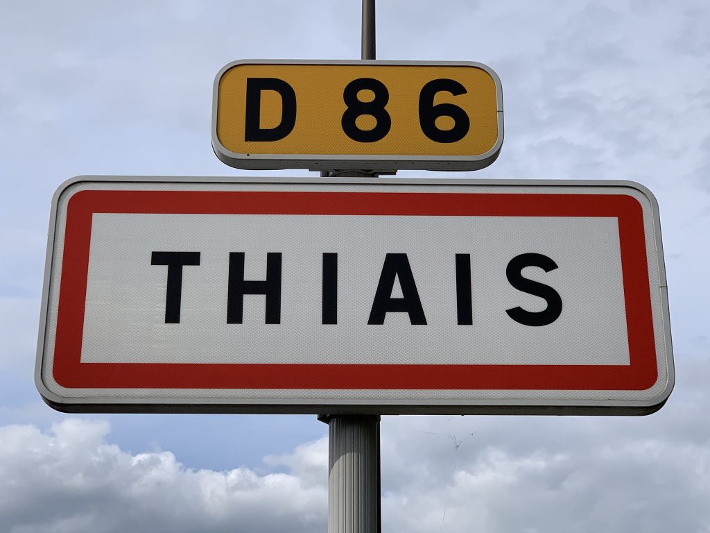 Panneau d'entrée de Thiais