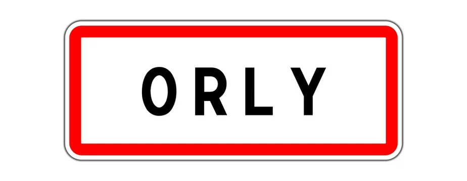 Panneau d'entrée de Orly