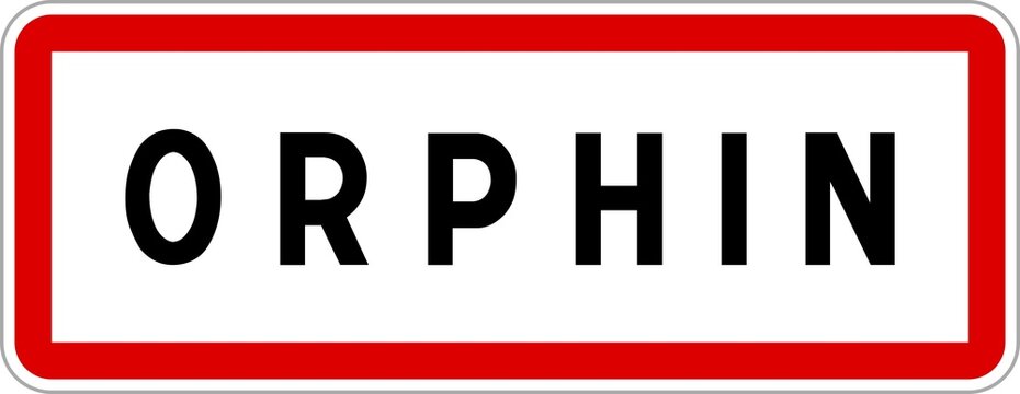 Panneau d'entrée de Orphin