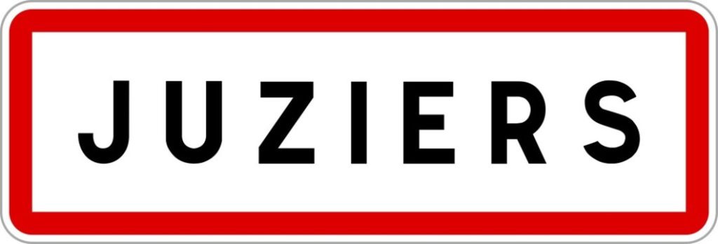 Panneau d'entrée de Juziers