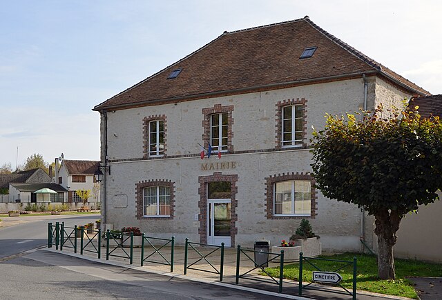 Panneau d'entrée de Chalautre-la-Petite