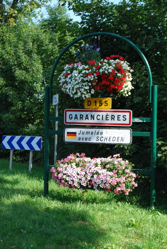 Panneau d'entrée de Garancières