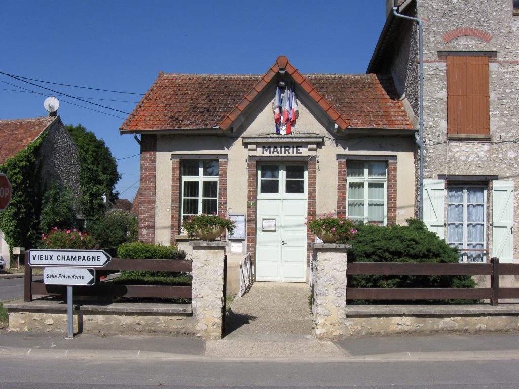 Panneau d'entrée de Châteaubleau