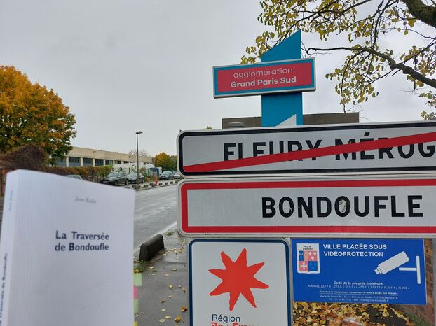 Panneau d'entrée de Bondoufle