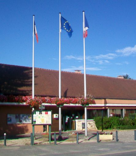 Panneau d'entrée de Moussy-le-Vieux