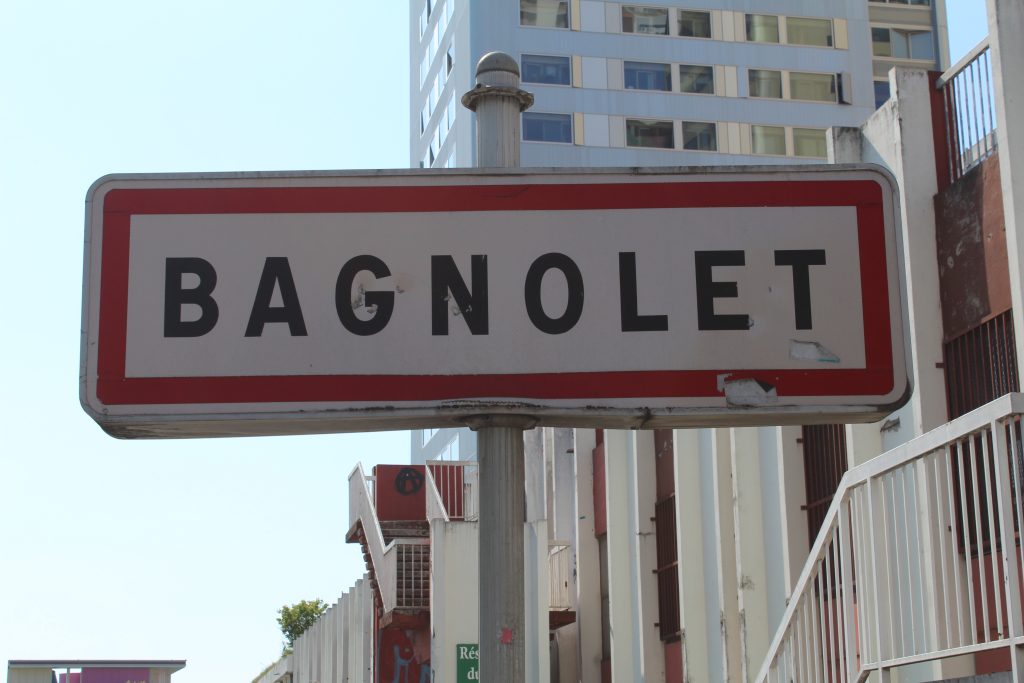 Panneau d'entrée de Bagnolet