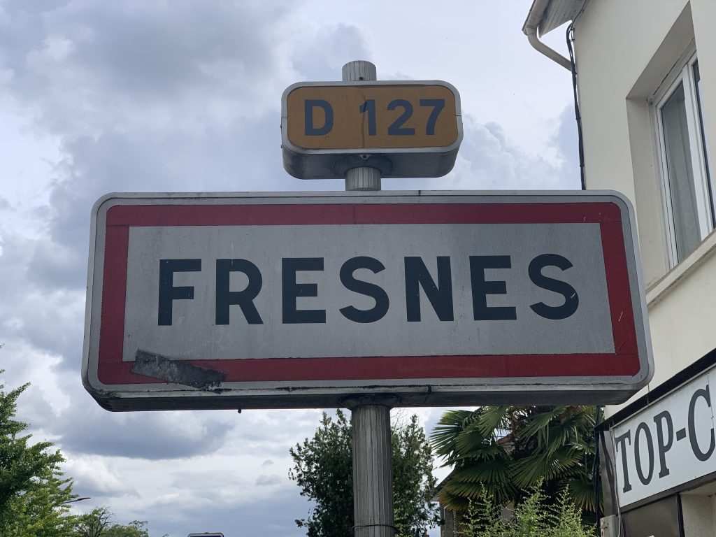 Panneau d'entrée de Fresnes