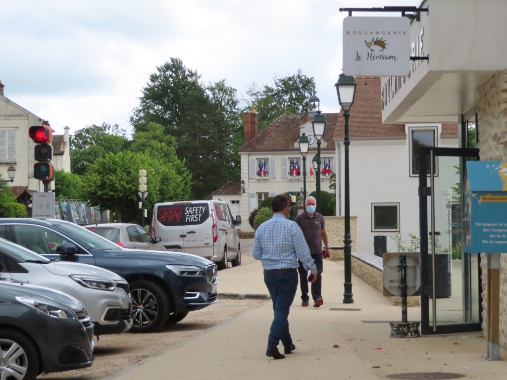 Panneau d'entrée de Clairefontaine-en-Yvelines