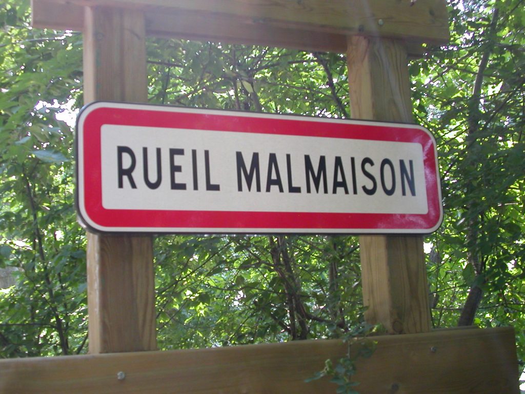 Panneau d'entrée de Rueil-Malmaison