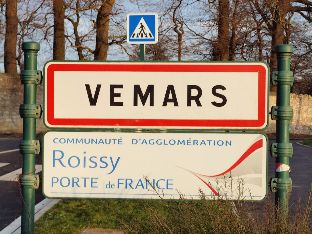 Panneau d'entrée de Vémars