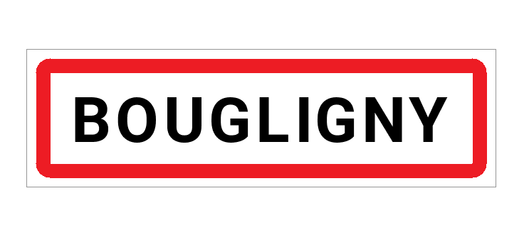 Panneau d'entrée de Bougligny