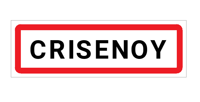 Panneau d'entrée de Crisenoy