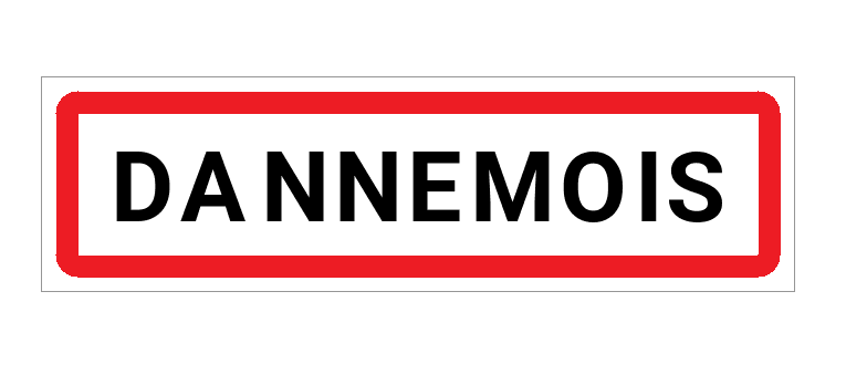 Panneau d'entrée de Dannemois