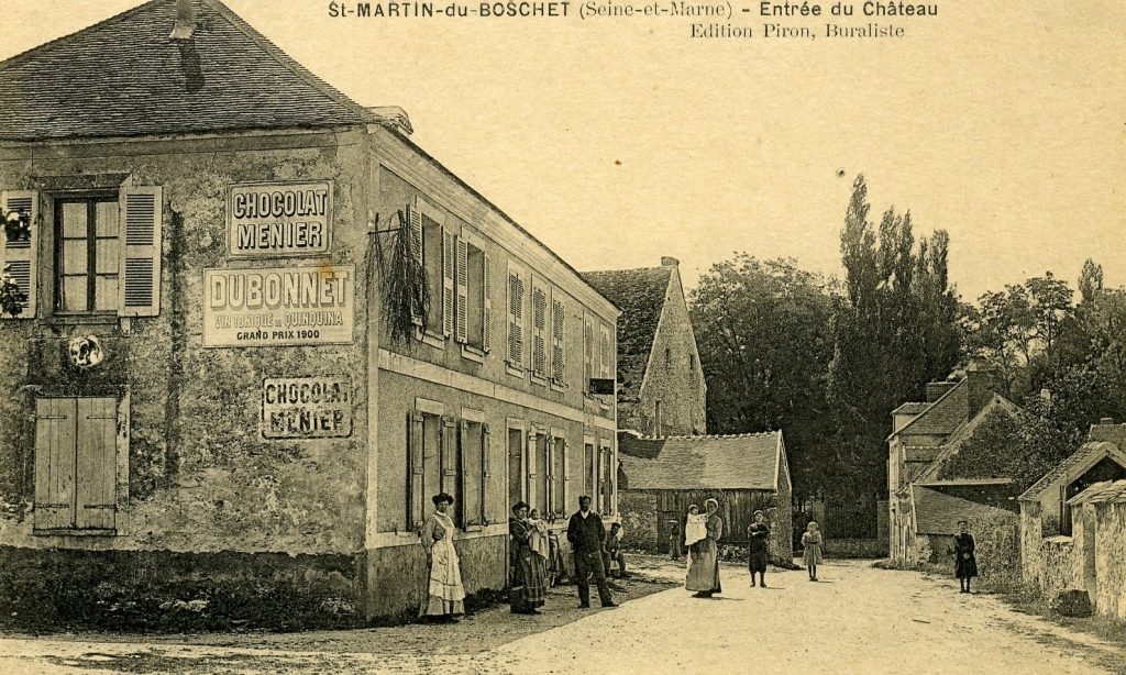 Panneau d'entrée de Saint-Martin-du-Boschet