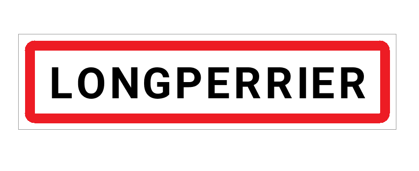 Panneau d'entrée de Longperrier