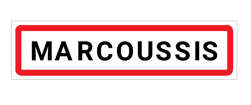 Panneau d'entrée de Marcoussis