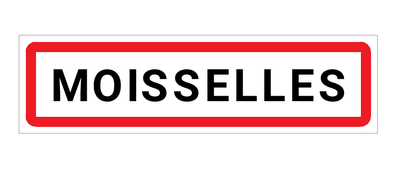 Panneau d'entrée de Moisselles