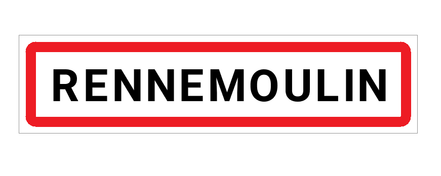 Panneau d'entrée de Rennemoulin