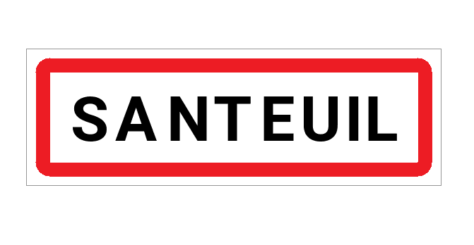 Panneau d'entrée de Santeuil