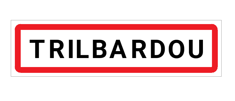 Panneau d'entrée de Trilbardou