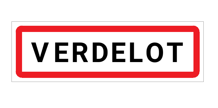 Panneau d'entrée de Verdelot